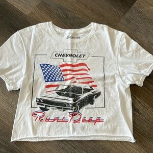 (42) nwot crop top tshirt